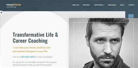 best coaching website templates